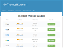 Tablet Screenshot of mmthomasblog.com